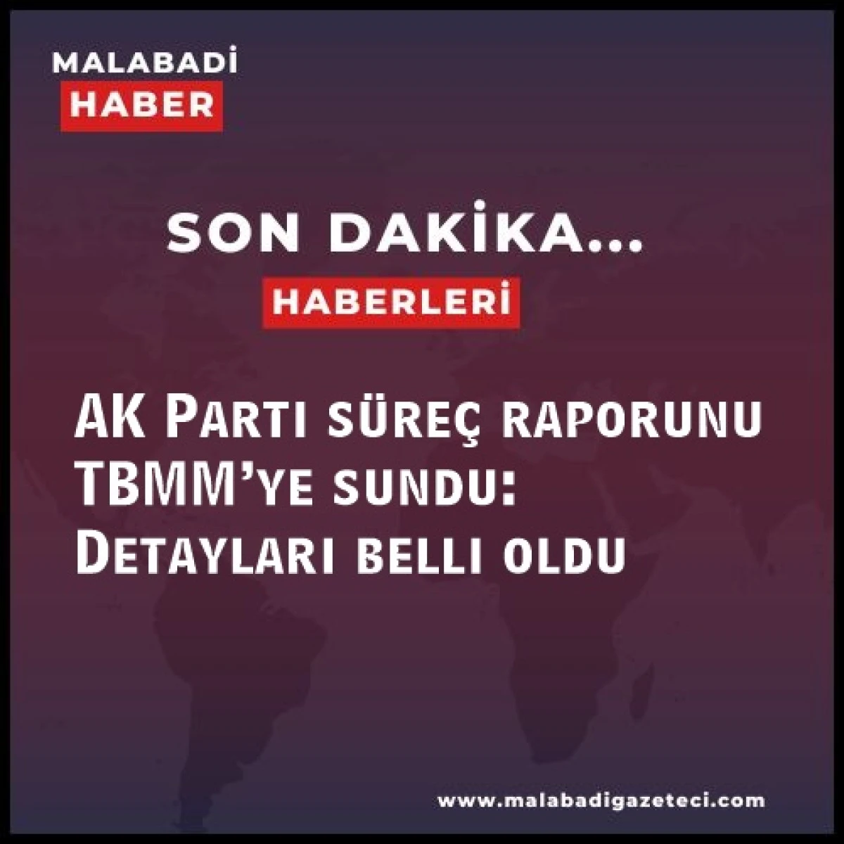 AK Parti s&uuml;re&ccedil; raporunu TBMM&rsquo;ye sundu: Detayları belli oldu