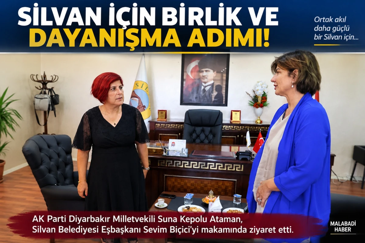 AK Partili vekilden DEM&rsquo;li belediyeye ziyaret
