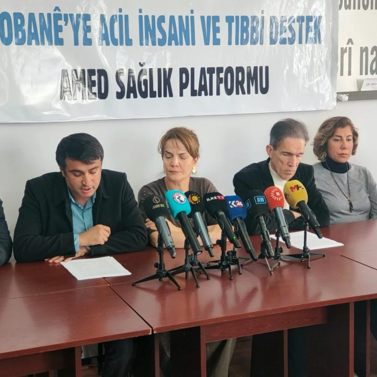 Amed Sağlık Platformu&rsquo;ndan Kobani i&ccedil;in acil yardım &ccedil;ağrısı