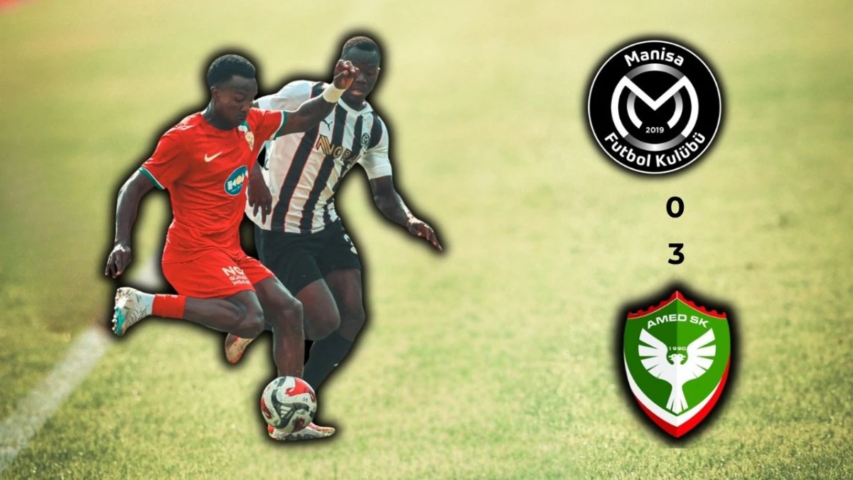 Amedspor Manisa’ya göz açtırmadı: 3 puanı kaptı