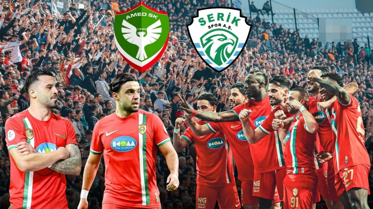 Amedspor-Serikspor maçının yeri belli oldu