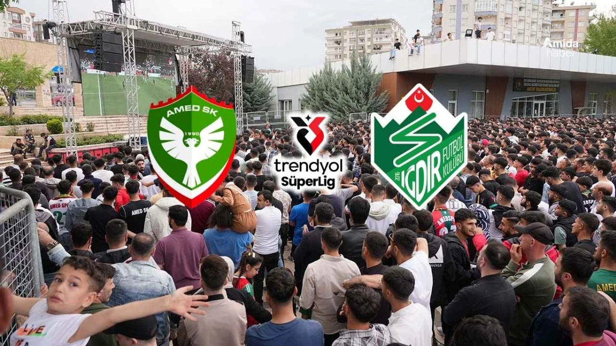 Amedspor&rsquo;un kader ma&ccedil;ı dev ekranlarda: İşte izleme noktaları