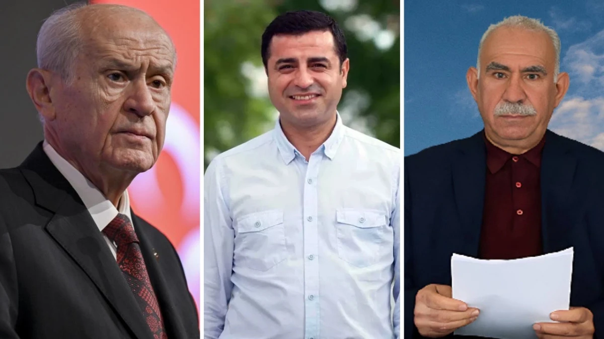 Bah&ccedil;eli, &Ouml;calan ve Demirtaş &ccedil;ıkışına a&ccedil;ıklık getirdi