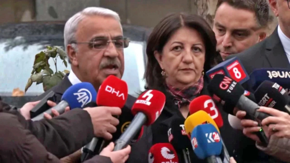 Bakan Tun&ccedil; ile g&ouml;r&uuml;şen İmralı Heyeti&rsquo;nden &ouml;nemli a&ccedil;ıklama