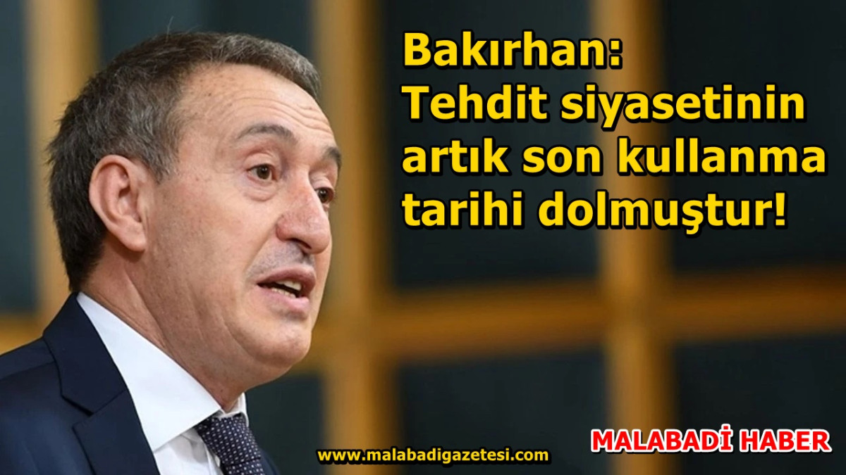 Bakırhan: Tehdit siyasetinin artık son kullanma tarihi dolmuştur!