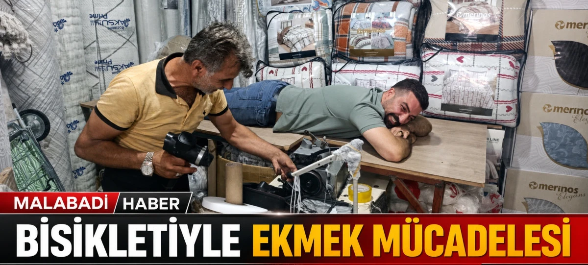 Bisikletiyle Ekmek M&uuml;cadelesi
