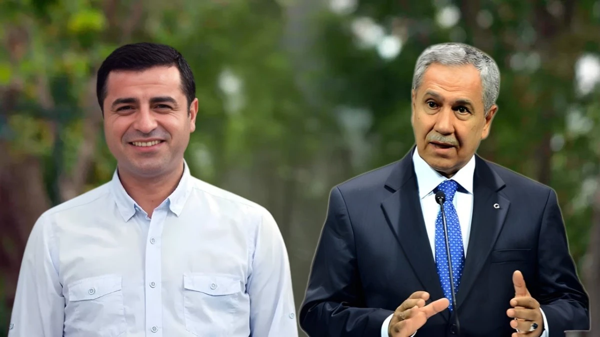 Bülent Arınç’tan Demirtaş kararı