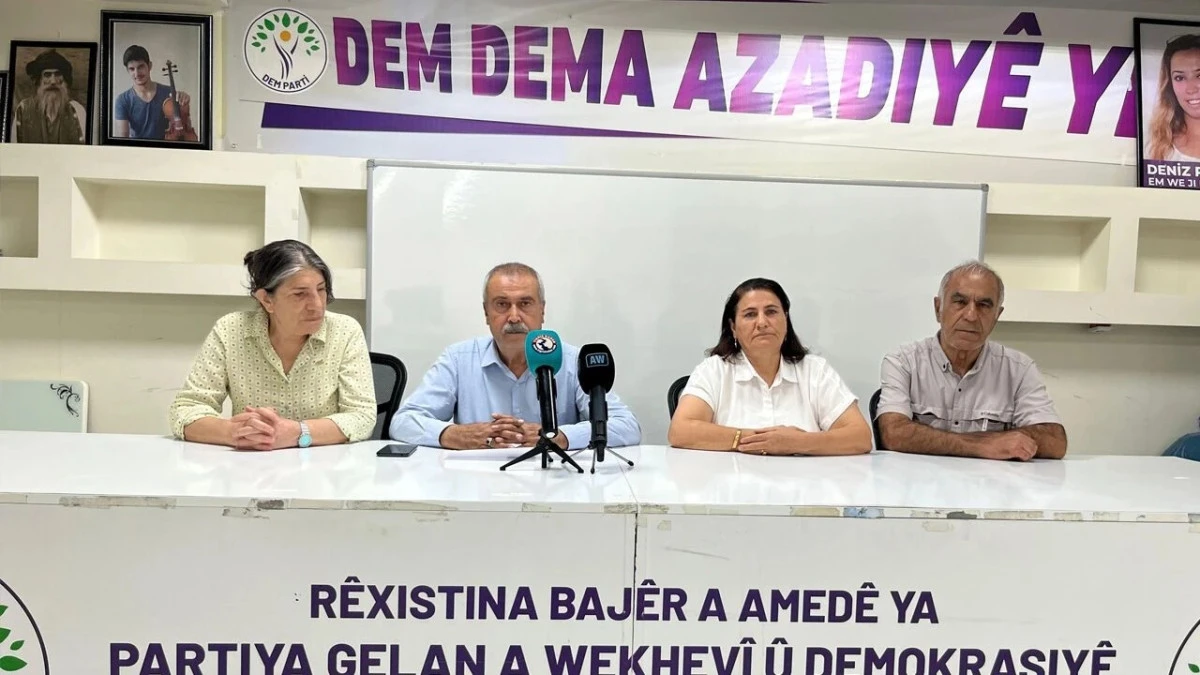 DEM Parti Diyarbakır İl Kongresi 27 Eyl&uuml;l&rsquo;de yapılacak