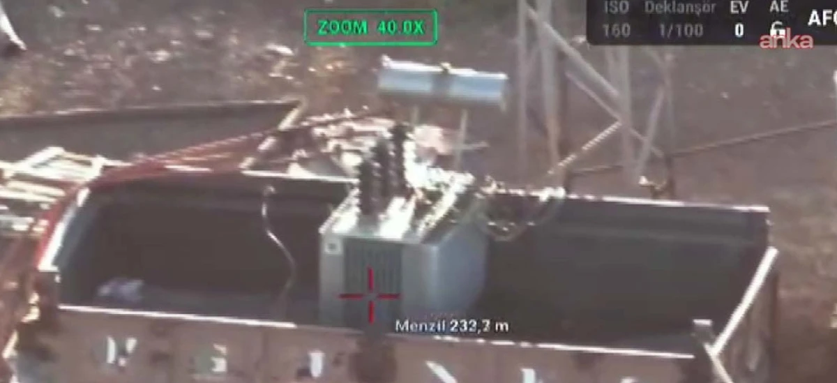 Dicle Elektrik dronla 8 kaçak trafoyu buldu
