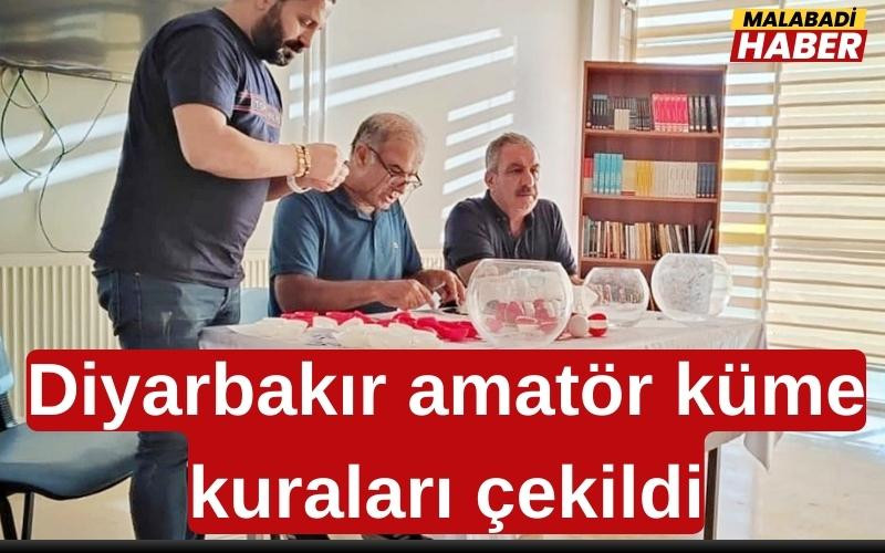 Diyarbakır amatör küme kuraları çekildi