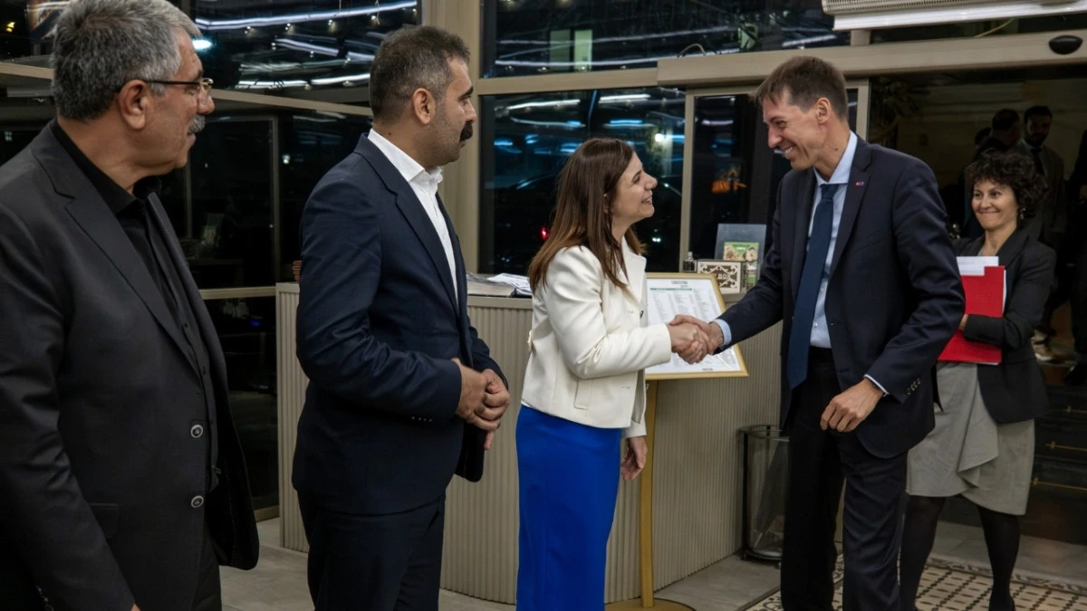 Diyarbakır: Eş Başkanlar AB heyetiyle görüştü