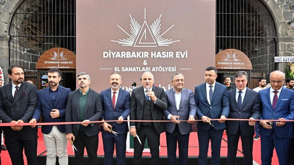 Diyarbakır markası hasır evi açılışı yapıldı