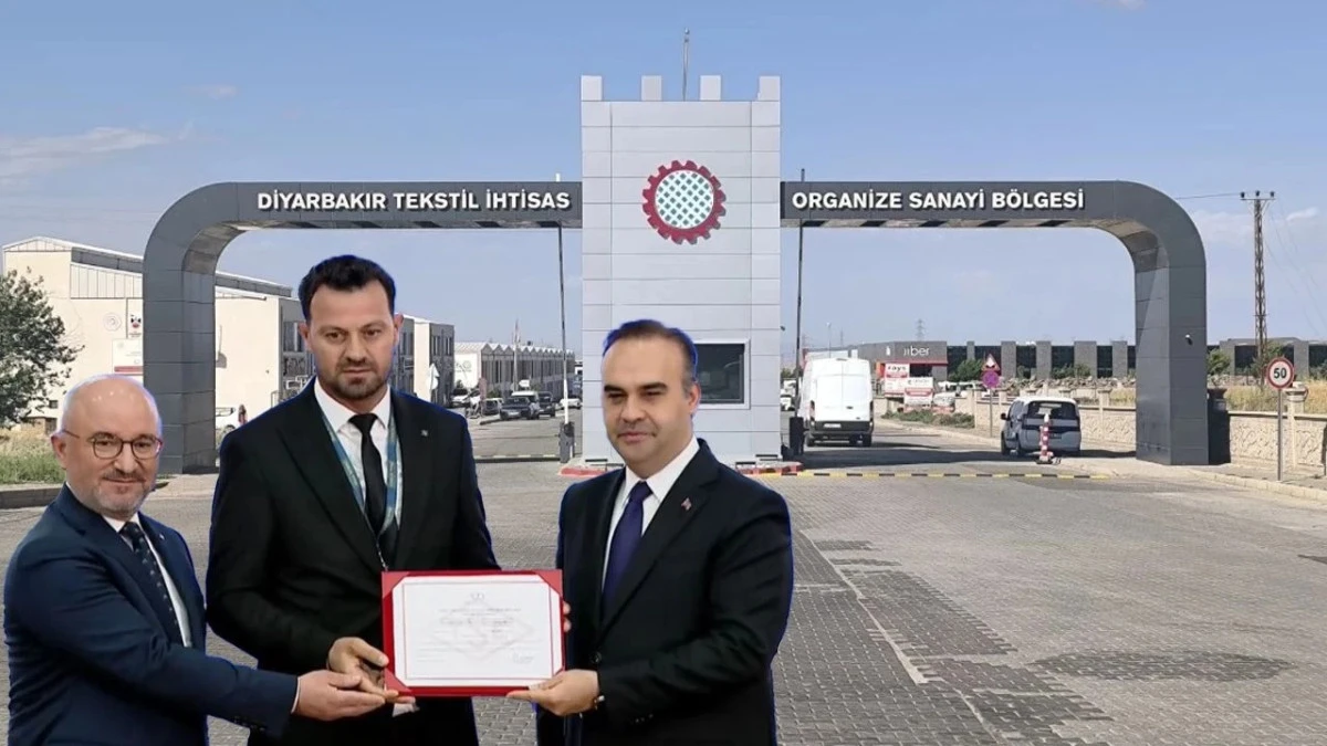 Diyarbakır Tekstil OSB'ye, Yeşil OSB Sertifikası