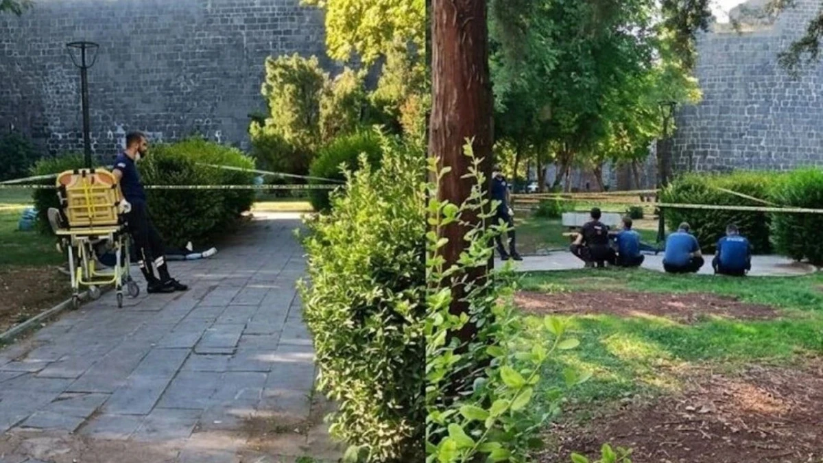 Diyarbakır&rsquo;da 21 yaşındaki gen&ccedil; kargo şubesinin &ouml;n&uuml;nde &ouml;l&uuml; bulundu!
