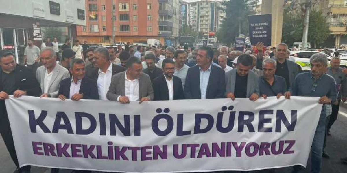 Diyarbakır&rsquo;da dikkat &ccedil;eken y&uuml;r&uuml;y&uuml;ş: Bu kez erkekler sokakta