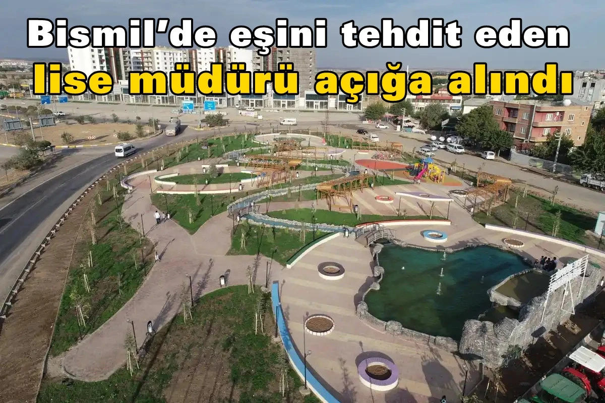 Diyarbakır&rsquo;da eşini tehdit eden lise m&uuml;d&uuml;r&uuml; a&ccedil;ığa alındı