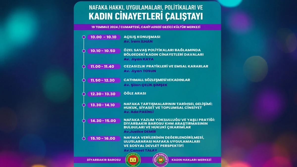 Diyarbakır'da 'kadın &ccedil;alıştayı' yapılacak