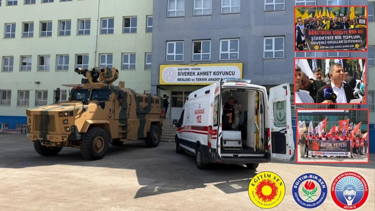 Diyarbakır&rsquo;da &ouml;ğretmenler iş bıraktı