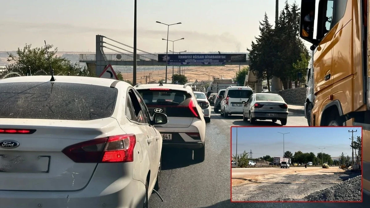 Diyarbakır&rsquo;da okullar a&ccedil;ıldı, yol &ccedil;alışması trafiği vurdu!