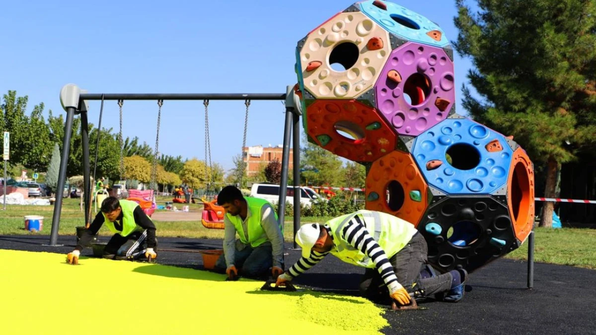 Diyarbakır’da parklar yenileniyor