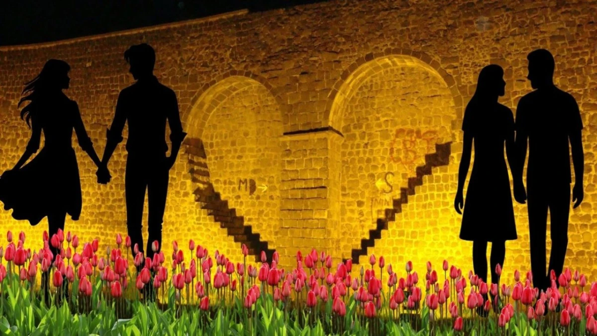 Diyarbakır&rsquo;da romantizm tavan yaptı