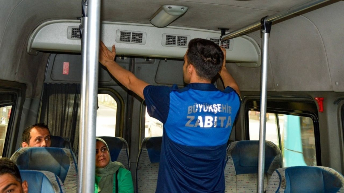 Diyarbakır’da toplu taşıma araçlarında klima denetimi