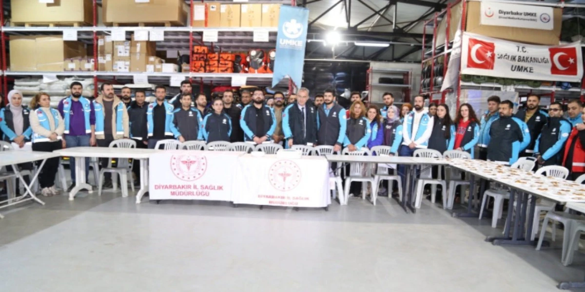 Diyarbakır&rsquo;da UMKE kadrosu g&uuml;&ccedil;lendi