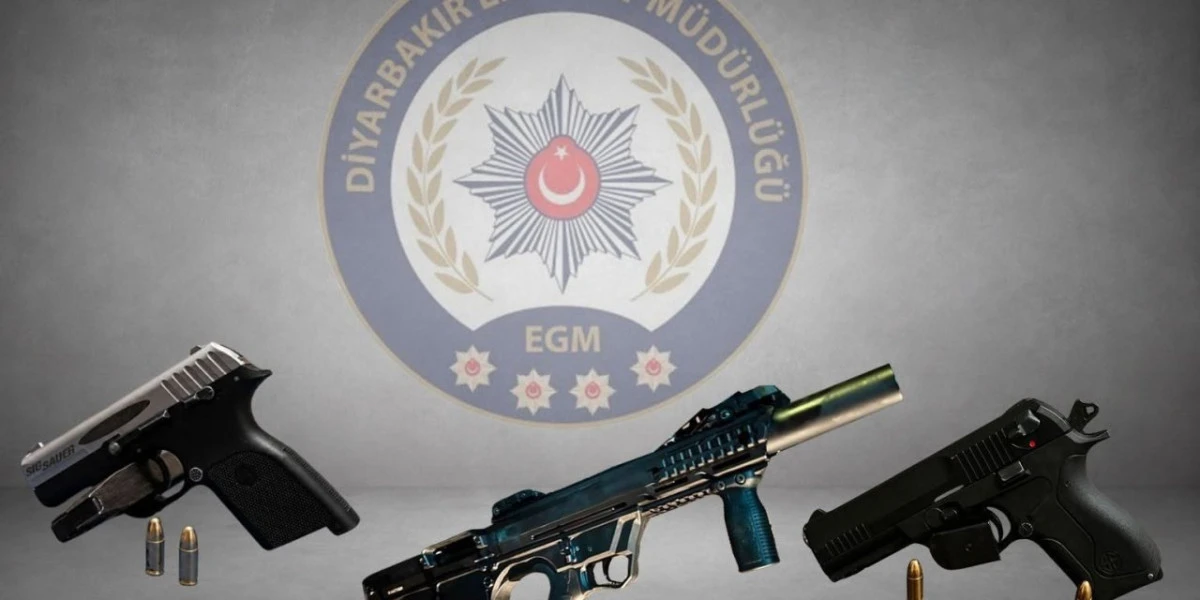 Diyarbakır&rsquo;da Yunus Timlerinden ruhsatsız silah operasyonu