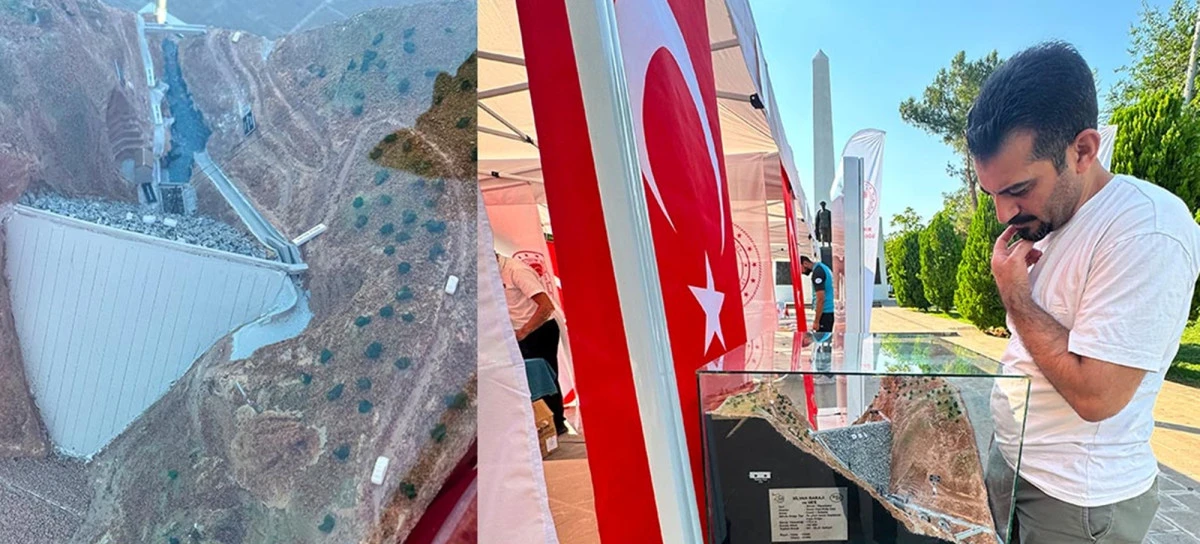 DSİ 10. B&ouml;lge'den Silvan Barajı standına yoğun ilgi