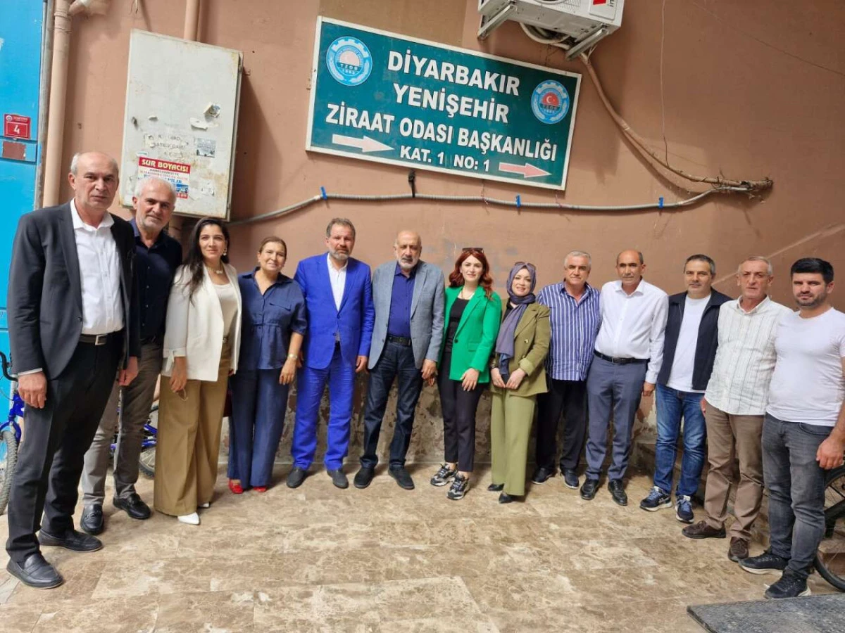 DTSO&rsquo;dan Yenişehir Ziraat Odasına ziyaret