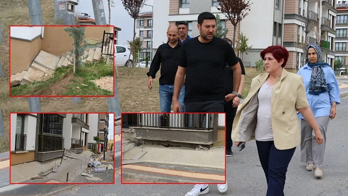 Eşbaşkan Bi&ccedil;ici TOKİ Sakinlerinin Sorunlarını Yerinde Dinledi