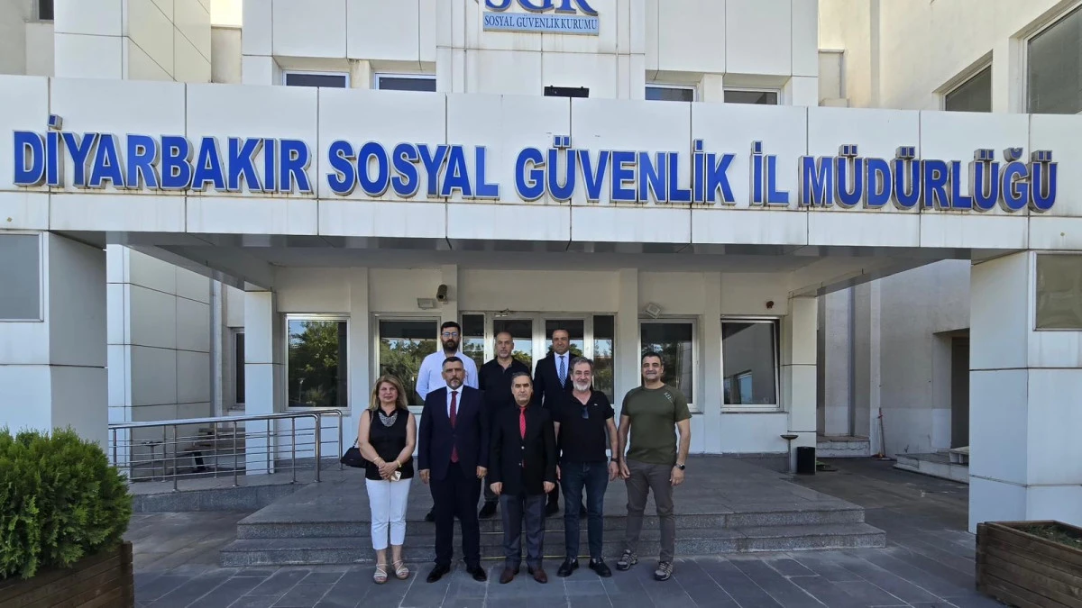 GGC&rsquo;den SGK İl M&uuml;d&uuml;r&uuml; Garip Karatay&rsquo;a İade-i Ziyaret