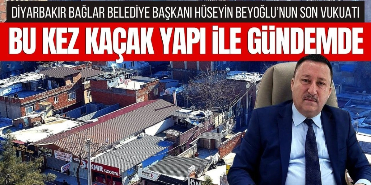 Hüseyin Beyoğlu bu kez kaçak yapıyla gündeme geldi