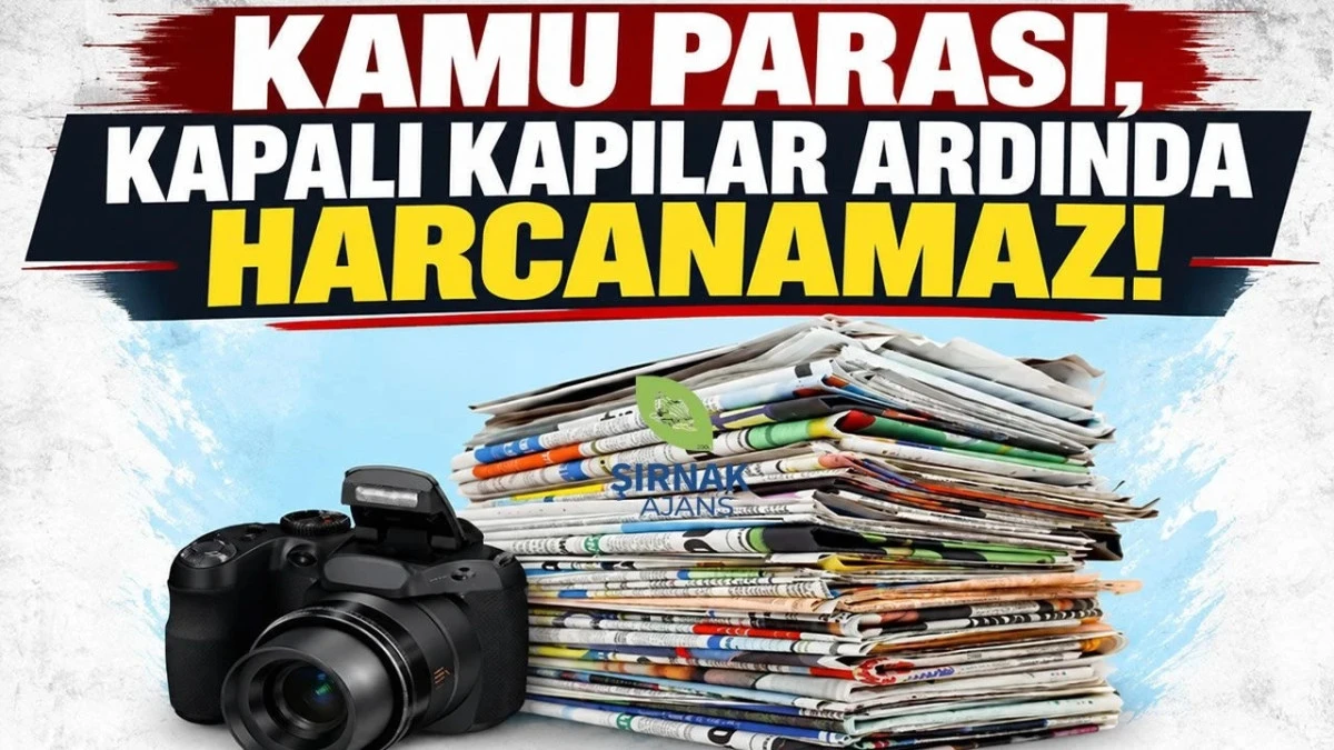 Kamu parası, kapalı kapılar ardında harcanamaz!