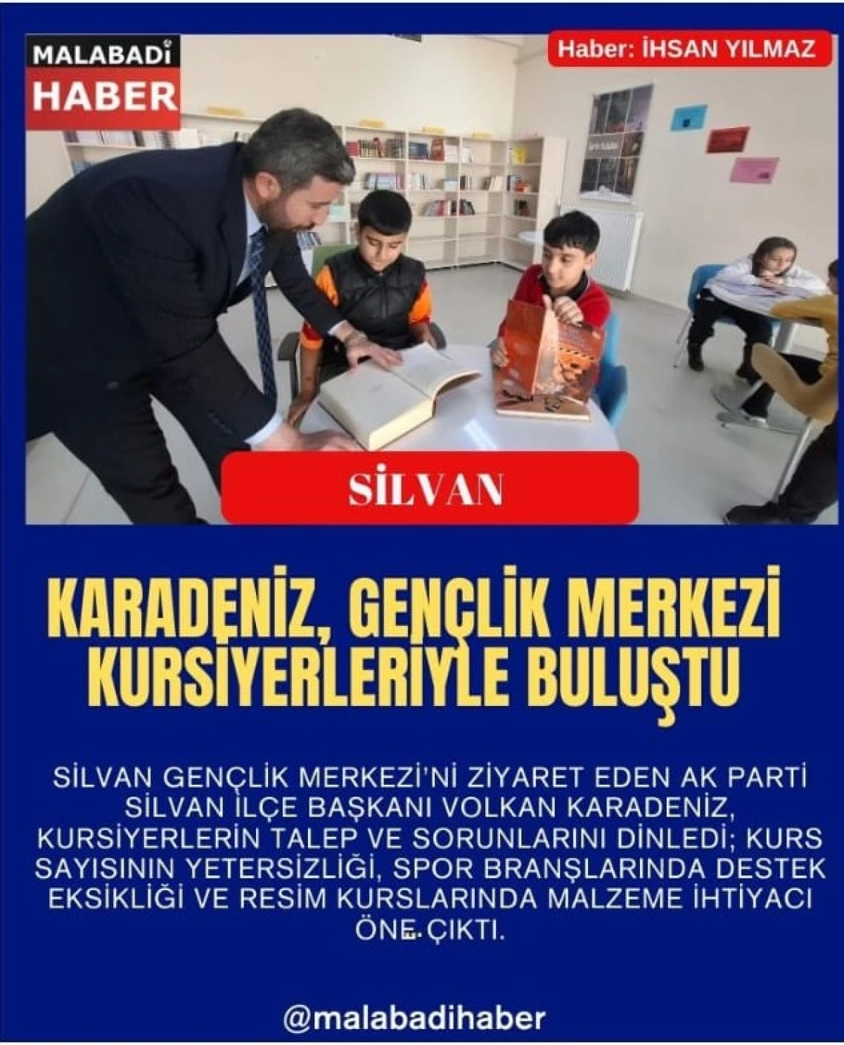 Karadeniz, Gen&ccedil;lik Merkezi Kursiyerleriyle Buluştu