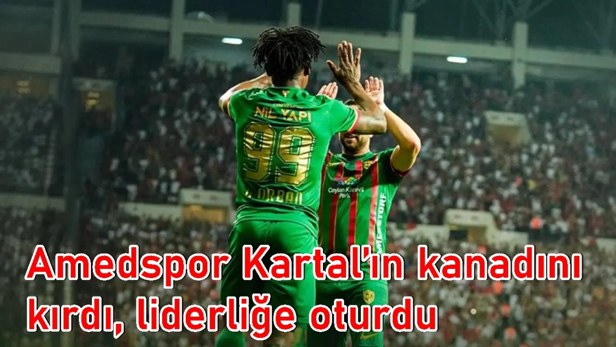Kartal Amed Semalarında U&ccedil;amadı: Liderlik Amedspor&rsquo;un!
