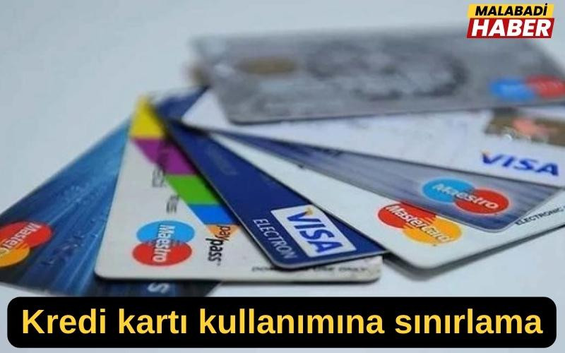 Kredi kartı kullanımına sınırlama