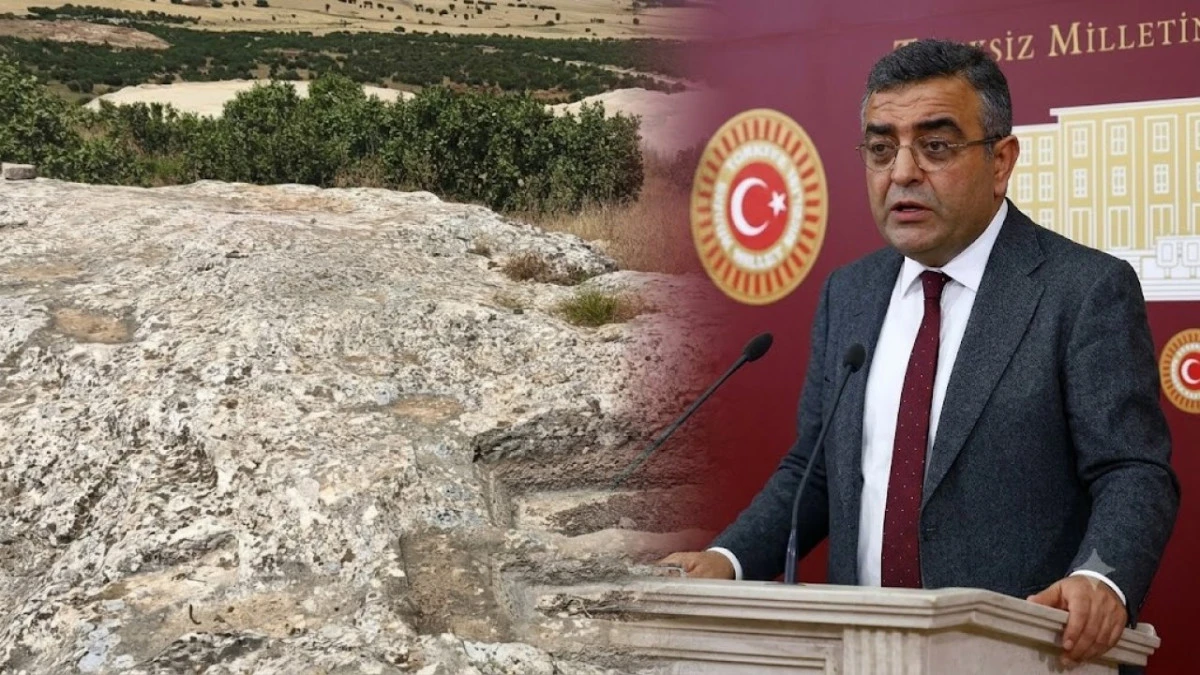 Lice'deki 'Kaya Mezarları' haberimiz Meclis g&uuml;ndeminde; Tanrıkulu&rsquo;ndan 10 kritik soru