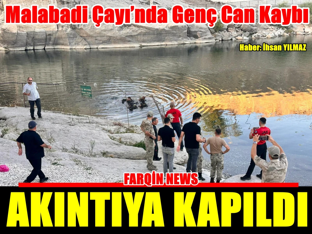 Malabadi Çayı’nda Genç Can Kaybı
