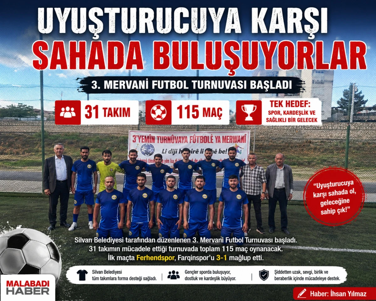 Mervani Futbol Turnuvası Başladı