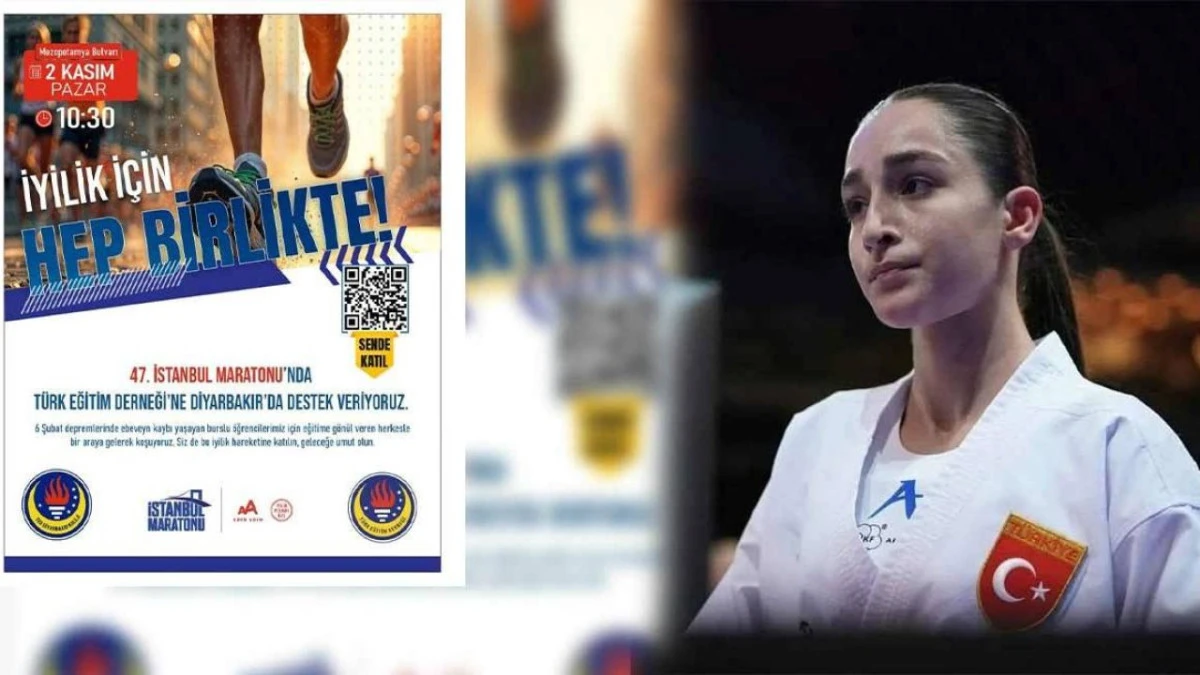 Milli Karateci Kızılaslan’a İstanbul Maratonu’na katılacak