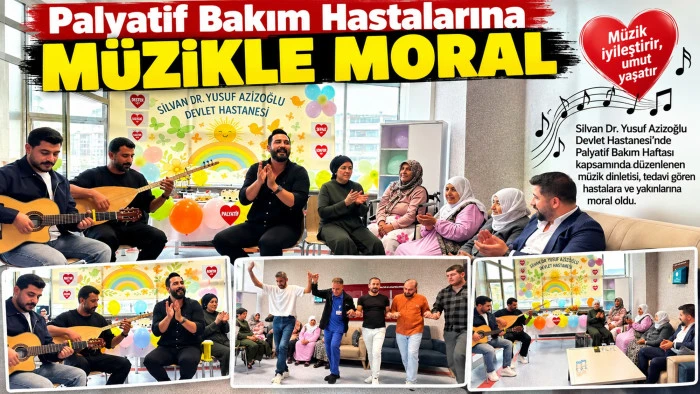 Palyatif Bakım Hastalarına M&uuml;zikle Moral Desteği