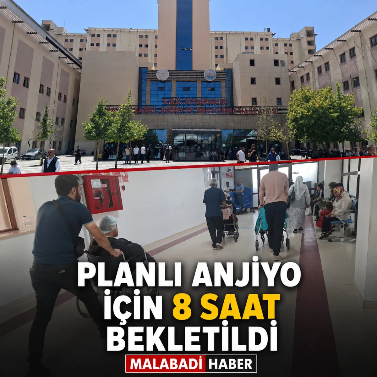 Planlı Anjiyo İ&ccedil;in 8 Saat Bekletildi