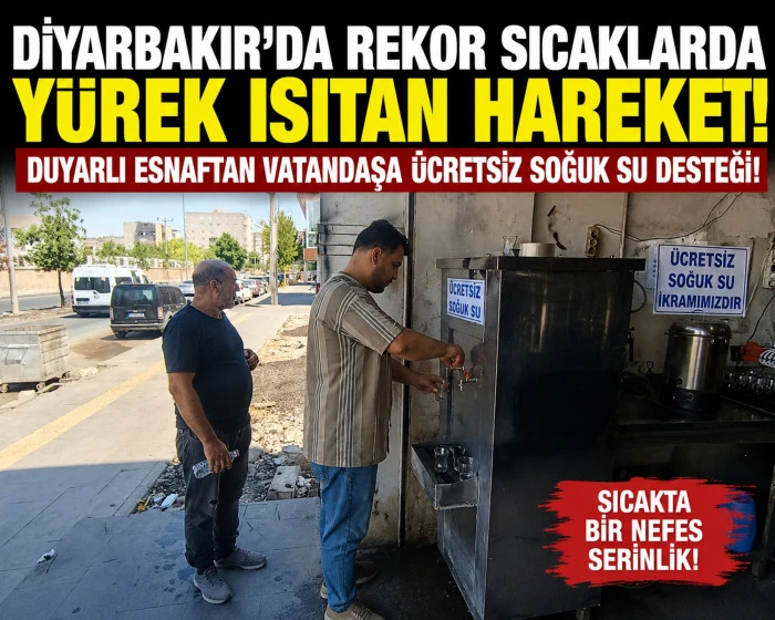Rekor Sıcakta Y&uuml;rek Isıtan Destek