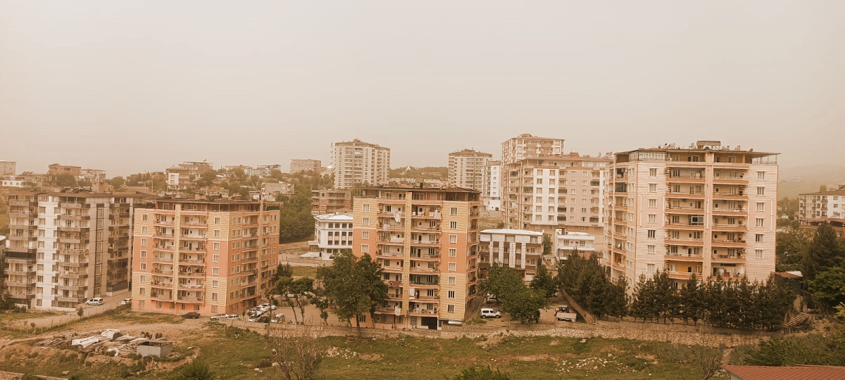 Sahra tozu Silvan’da