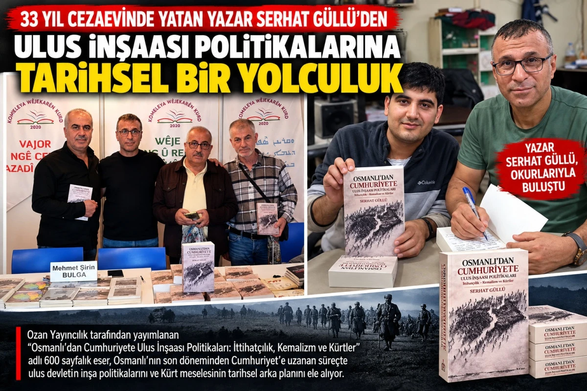 Serhat G&uuml;ll&uuml;&rsquo;n&uuml;n 40 Yıllık Merakı 600 Sayfalık Kitap Oldu