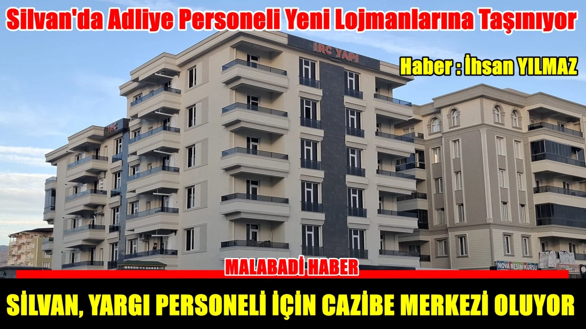 Silvan Adliye Personelleri Yeni Lojmanlarına Taşınmaya Başladı