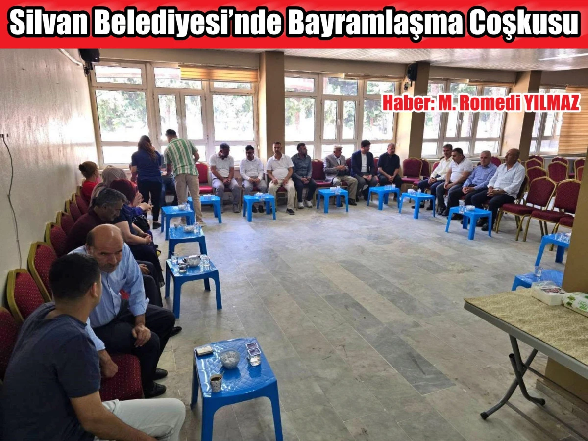 Silvan Belediyesi’nde Bayramlaşma Coşkusu