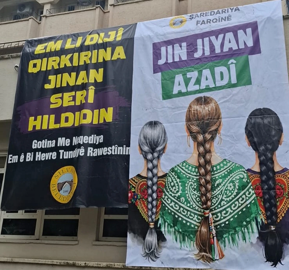 Silvan Belediyesi&rsquo;nden Rojava&rsquo;ya &ldquo;Jın, Jiyan, Azad&icirc;&rdquo; Desteği