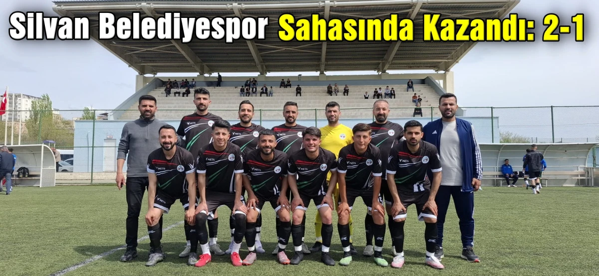 Silvan Belediyespor Sahasında Kazandı: 2-1